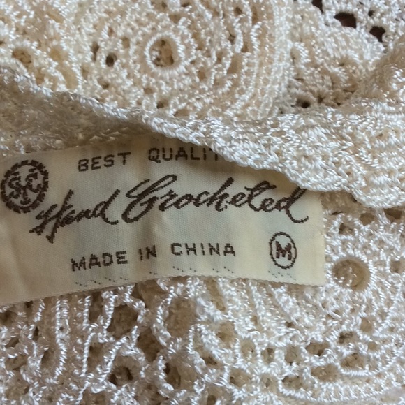 Vintage Hand Crochet Sweater - Picture 6 of 6